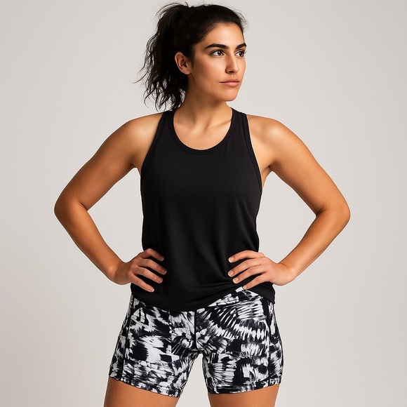 🩳 Calvin Klein Performance High-Waist Yoga/Running Shorts 🏃‍♀️ - Picture 1 of 11